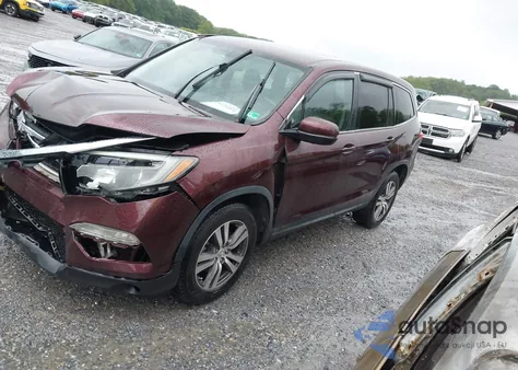 2016 Honda Pilot Ex-L from USA, damaged, VIN 5FNYF6H56GB085958